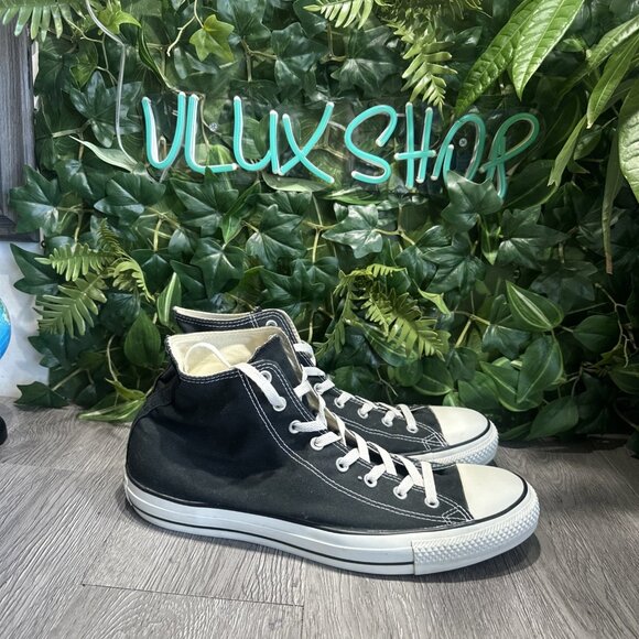 Converse All Star Size 14 Black Chuck Taylor EU 49 Men’s - Picture 1 of 9